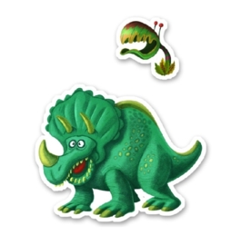 Djeco stickers | dinosaurussen