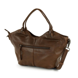 Bear Design Hand-/Schoudertas 'Valeria' brown