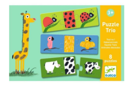 Djeco puzzle | trio dieren