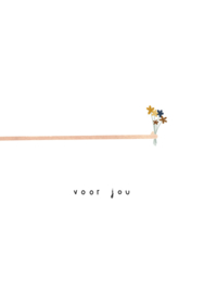 wenskaart klein liefs | voor jou