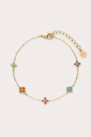My jewellery armband multikleur klavers