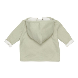 Little Dutch reversible babyjasje | Sailors bay white/olive.