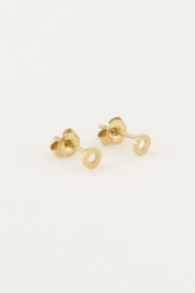 My Jewellery oorbellen | oorbellen studs open rond goud*