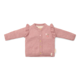 Little Dutch new born gebreid vestje fairy pink