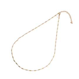 Go Dutch Label ketting | tube link necklace 14k