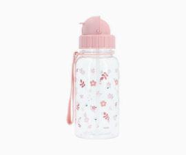tutete kunststof drinkfles natuur roze