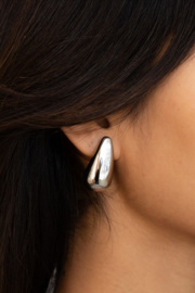 My Jewellery oorbellen | druppel groot zilver