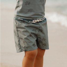 little dutch zwemshort turtle island | olive