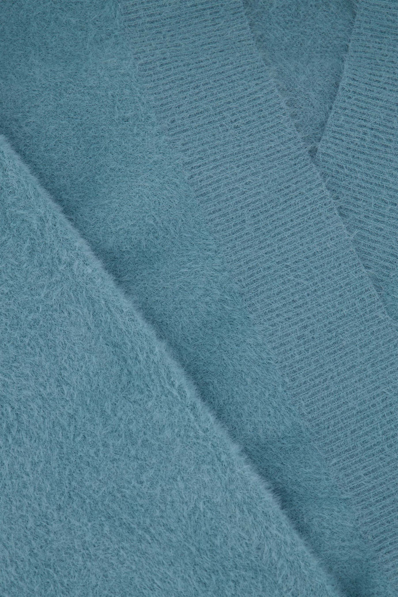 zusss wikkel trui in fluffy garen grey blue