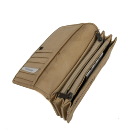 Bear Design overslag portemonnee 'Emma' | beige