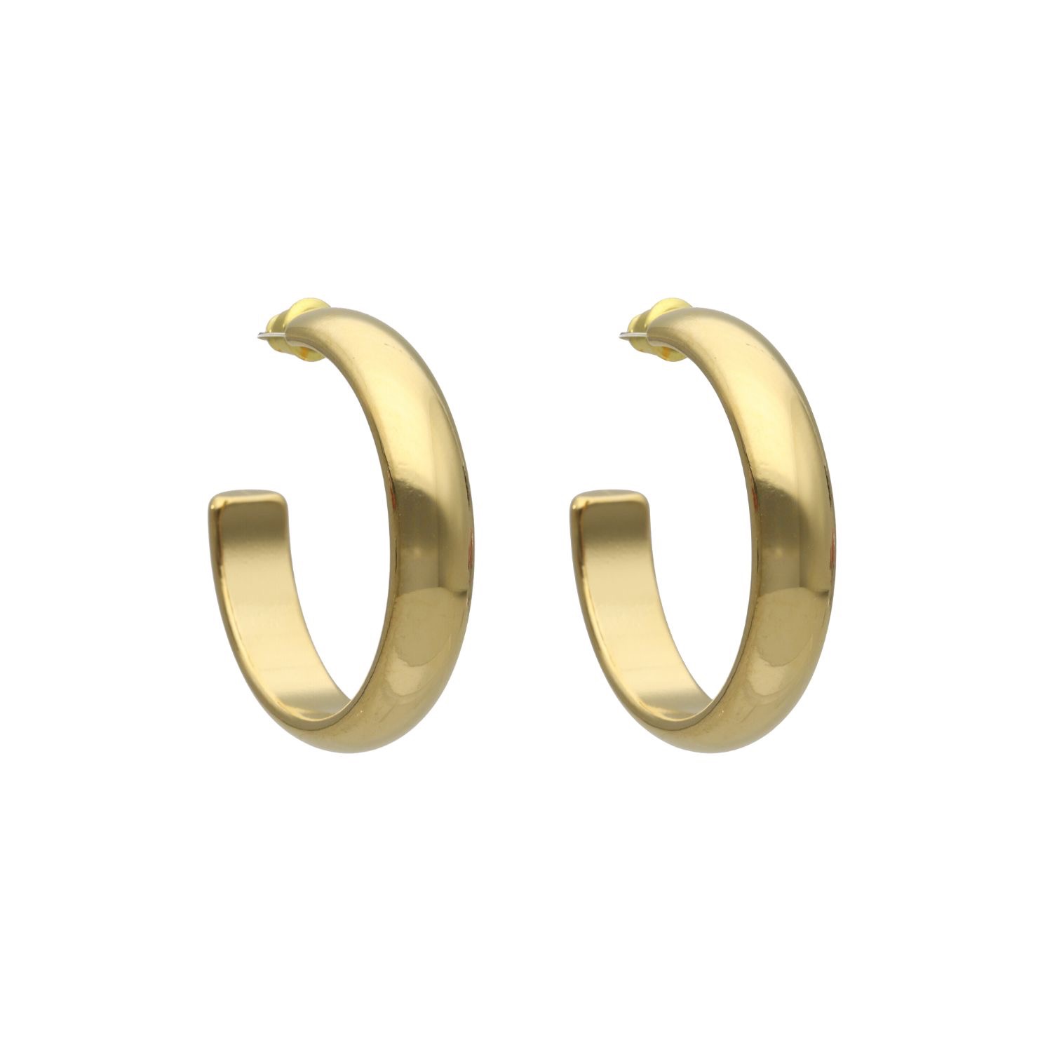 Camps & Camps oorhangers Small Plain and Relief Earrings