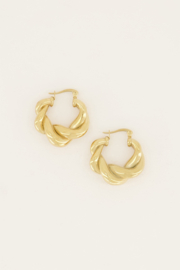 My Jewellery Iconic oorringen gedraaid patroon