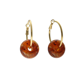 Camps & Camps oorbellen Big Donut Earrings