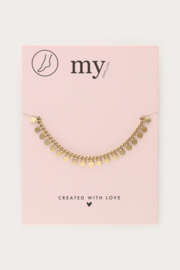 My Jewellery Coin Anklet 2.0 goud