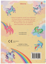 Krasplaatjesboek eenhoorns