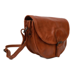 Bear Design schoudertasje 'Gigi' | cognac