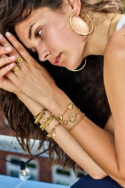 My Jewellery Bold armband drie hartjes