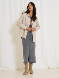 marta du chateau rok jeans - grijs