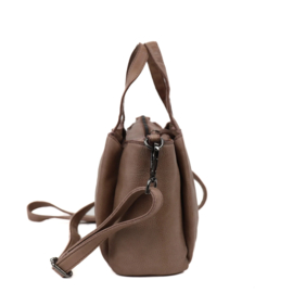 Bear Design hand-/schoudertasje 'Marie' | taupe