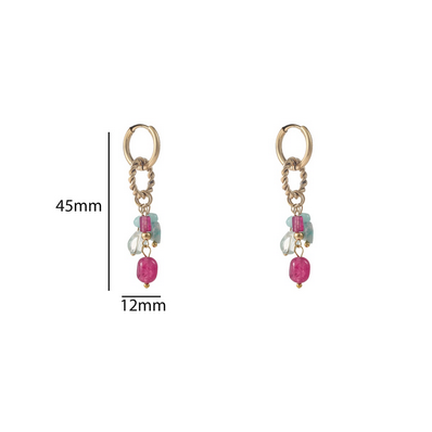 Go Dutch Label oorbellen summerhoop - 14k