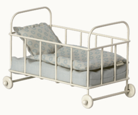Maileg metalen bedje | Micro blauw
