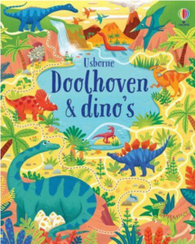 Boek Doolhoven & dino's | puzzelboek