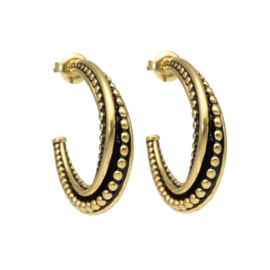 camps & camps oorbellen Hollywood Golden Earrings