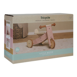 Little Dutch driewieler pink FSC hout