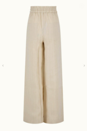 zusss broek in structuur stof off white