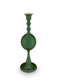 Pip studio candle holder metal sphere medium green 37cm