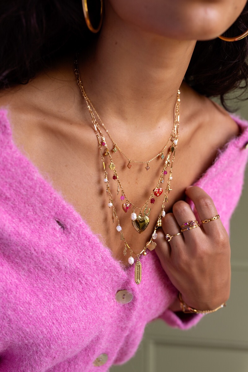 My Jewellery Mystic lange ketting met L'amour bedels