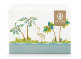Pip studio jolie mok klein bloemen per stuk | groen 145ml