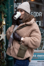 Bear Design telefoontasje 'Priya'  | groen
