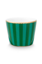 Pip studio Eierdopje Love Birds Stripes Emerald-Green