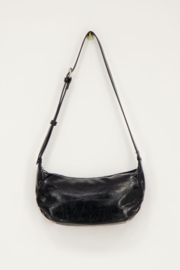 My jewellery zwarte crossbody tas met lak