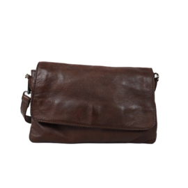 Bear Design enveloptasje 'Ineke' donker bruin