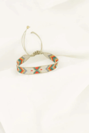 Zusss mooimakers miyuki armbandje zigzag multicolor