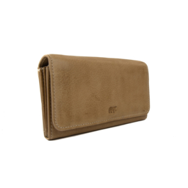 Bear Design overslag portemonnee 'Noor' | beige