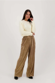 zusss plissé broek champagne