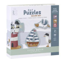 Little Dutch vormenpuzzel sailors bay