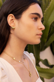 My Jewellery oorbellen | studs met 4 lijnen goud