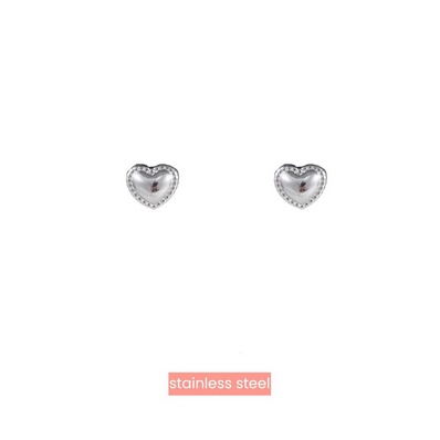 Go Dutch Label oorbellen Tiny Heart - rh