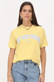 My jewellery Geel T-shirt "Rue saint honoré"