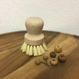 Mijn Stijl houten borstel | afwasborstel knop