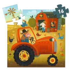 Djeco puzzel de tractor