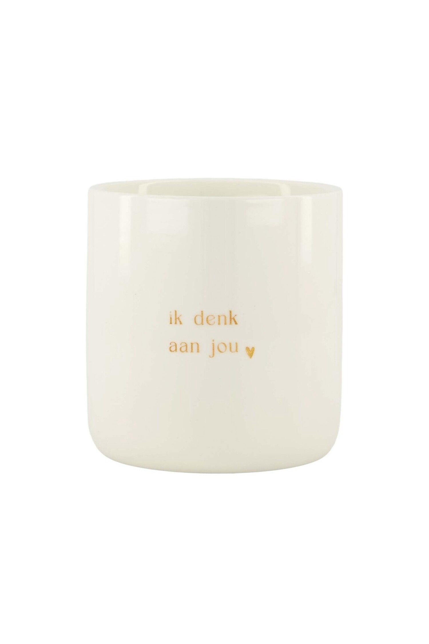 zusss geurkaars keramiek ik denk aan jou
