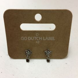 Go Dutch Label oorbellen | sterretje zilver.