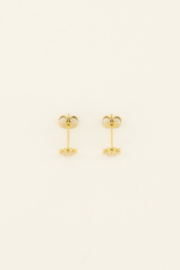 My Jewellery oorbellen | bloemetjes studs goud
