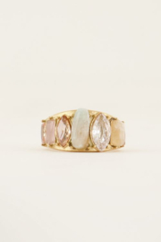My jewellery ring | goud vintage ring stenen.