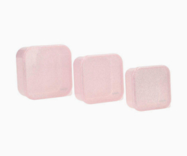 tutete set trommeltjes glitter roze/lila